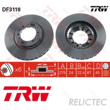 Front Brake Disc Mitsubishi Changfeng:PAJERO II 2,L200,Sport I 1,GALLOPER