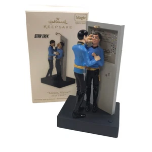 Hallmark 2011 Keepsake Christmas Ornament Star Trek Mirror Mirror w/sound Spock - Picture 1 of 9