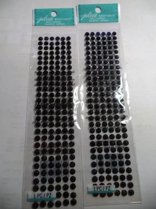 2x188 packs Jolee's Boutique Embellishment Black Thick Borders Gemstone Sticker - Picture 1 of 3