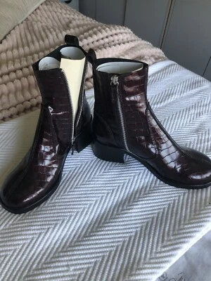 Коричневый ботинок верхний магазин совершенно новый  - Изображение 1 из 2