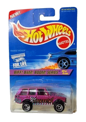 Mattel Hot Wheels Range Rover 1996 BIFF! BAM! BOOM! Series 3/4 Collector #544 - Image 1 of 4