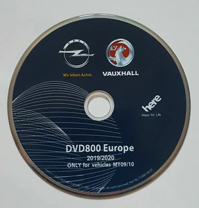 VAUXHALL 2009 2010 OPEL DVD800 MAPPA NAVIGAZIONE 2020 DISCO NAVIGATORE SATELLITARE PER ASTRA MERIVA - Foto 1 di 1