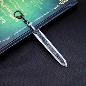 Keychain Anime Berserk Guts Dragon Slayer Sword Keyring Anime Gift Eclipse UK - Picture 1 of 4