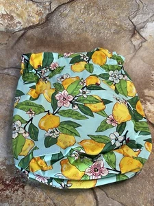 Borsa Vera Bradley Ditty foderata in plastica cotone modello limoneto nuova senza etichette - Foto 1 di 7