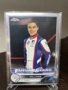CALAN WILLIAMS 2022 Topps Chrome Formula 1 Future Stars #94 F2 Future F1  - Photo 1 sur 2