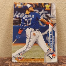2020 Topps Opening Day VLADIMIR GUERRERO JR #33 "Gold Cup" Toronto Blue Jays