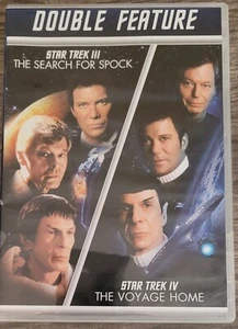 Star Trek 3/4 Double Feature DVD - Picture 1 of 2