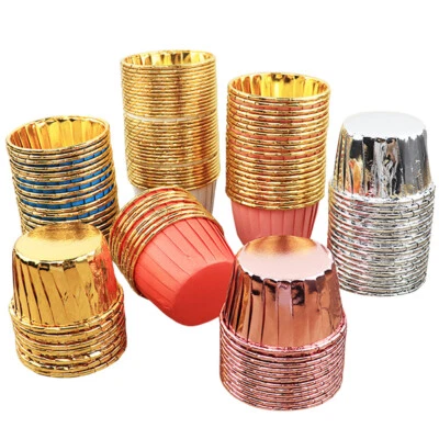 50x Muffinförmchen aus Papier Backförmchen Cupcake Formen für Muffin, Kuchen - Bild 1 von 4