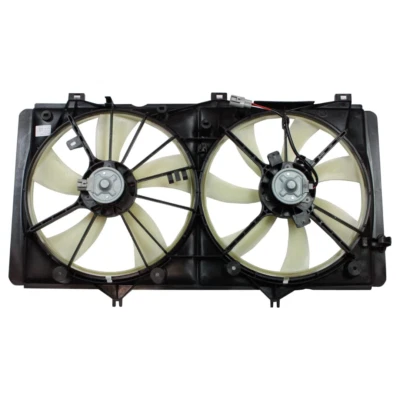 Conjunto de ventilador condensador y radiador doble TYC 622420 para Toyota Camry Venza 09-16 Foto 1 de 4