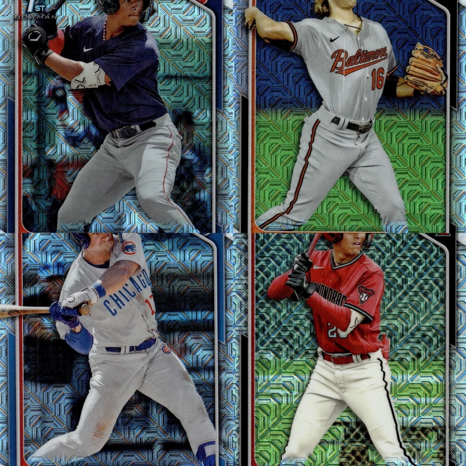 2024 Bowman Mega Box Mojo Chrome Prospects BCP1 - BCP150 Pick Complete Your Set - Image 1 of 1