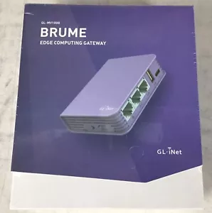 GL.iNet BRUME GL-MV1000 Edge Computing Gateway OpenVPN Wireguard VPN Router - Picture 1 of 2