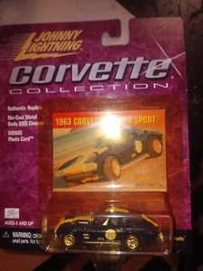 Johnny Lightning Corvette 1963 Grand Sport Blu - Foto 1 di 4
