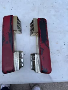 OEM GM 1964-1967 Chevelle 1962-64 Corvette & Nova Red Front ArmRests - Bild 1 von 24