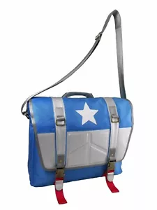 Captain Shoulder Bag America Youth Satchel Messenger Bag Teenager Bookbag Comic - Picture 1 of 11