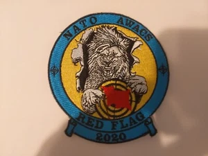 USAF NATO AWACS Red Flag 2020 Patch "Sticky Back" - Picture 1 of 5