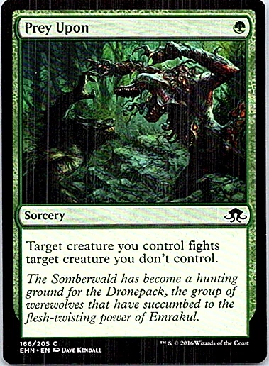 Prey Upon Magic The Gathering Eldritch Moon Light Play - Image 1 of 1