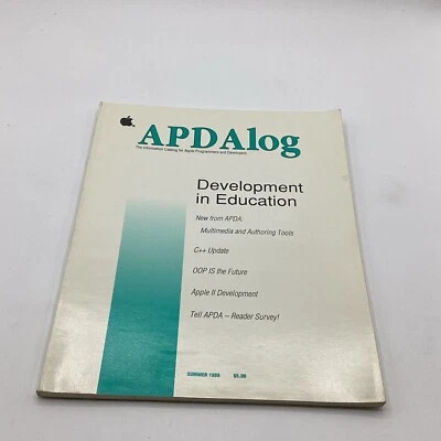 ADPAlog Apple Programmers & Developers Mag, Development In Education 1989 - Image 1 of 4