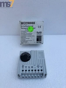 RITTAL SK3110000 ADJUSTABLE INTERNAL ENCLOSURE THERMOSTAT #LOT OF 4 PCS - Picture 1 of 6