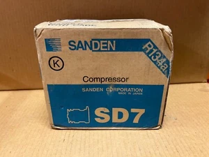 SANDEN SD7B10 SD7 AC COMPRESSOR 4 GROOVE 12 VOLT - Picture 1 of 3