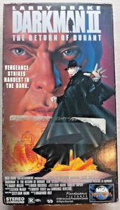 Darkman 2: Return of Durant (VHS, 1995) superhero sci-fi w/ Larry Drake - Picture 1 of 6