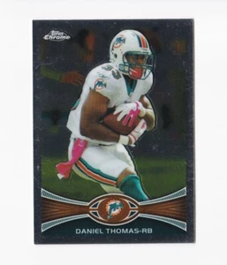 2012 Topps Chrome #86 Daniel Thomas Miami Dolphins Kansas State KSU - Bild 1 von 2
