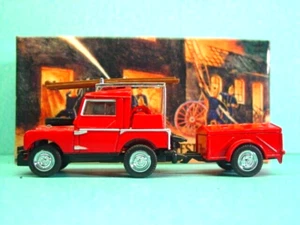 Fire Truck 1993 Matchbox 1952 Land Rover Auxiliary Fire Engine YFE02 NIB - Picture 1 of 7