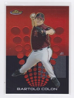 2004 Topps - Finest - Bartolo Colon - #77 - Image 1 of 2