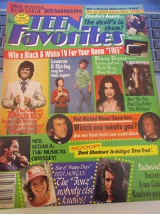 Barry Manilow, Donny Osmond, Charlie's Angels - Teen Favorites Magazine 1977 - Bild 1 von 8