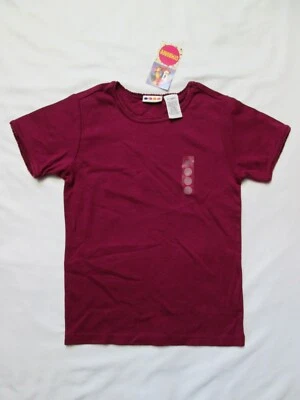 NUEVA Camisa Top Gymboree Vintage XL 6 años Azalea 2000 Berry/Magenta Sólida Algodón Foto 1 de 4