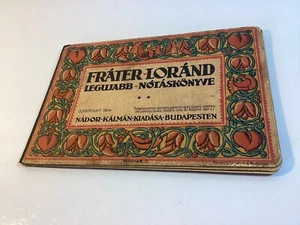 Vintage Hungarian Song Book Music 1914 Small Pocket Size Hardback - Picture 1 of 7