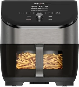 Pot Vortex Plus ClearCook - 5.7L Air Fryer, Stainless Steel, 6-in-1 Smart Pro... - Picture 1 of 6