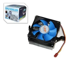 DISSIPATORE CON VENTOLA CPU SOCKET SKT 775 1155 1156 754 939 AM2 AM3 INTEL AMD - Foto 1 di 1