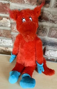 Dr. Seuss FOX IN SOCKS 18" Red Plush Soft Stuffed Animal by Kohls Cares For Kids - Picture 1 of 5