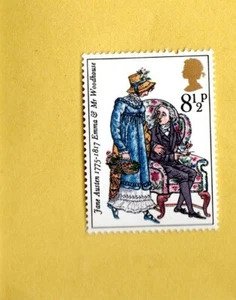 SELLO GRAN BRETAÑA MNH 8 1/2 P EMMA & MR WOODHOUSE - Imagen 1 de 1