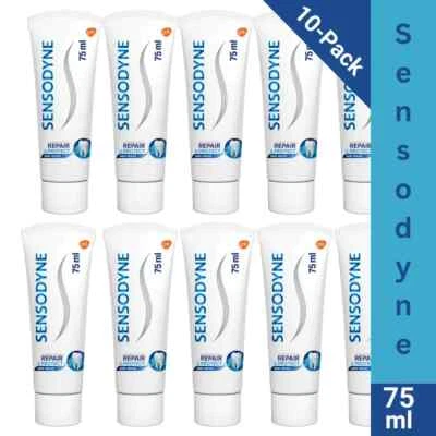 10 x Sensodyne Repair & Protect Deep Repair Toothpaste 75 ml - Image 1 of 4