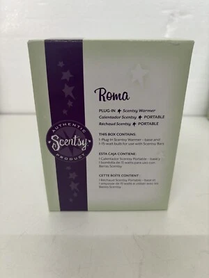 Scentsy Roma Mini Warmer (Plug in) Retired Discontinued New! - Image 1 of 4