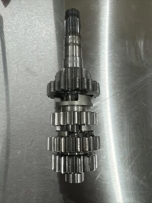 CRF250R 2004-2007 Honda OEM EJE PRINCIPAL CONJUNTO 23210-KRN-A00 Foto 1 de 4