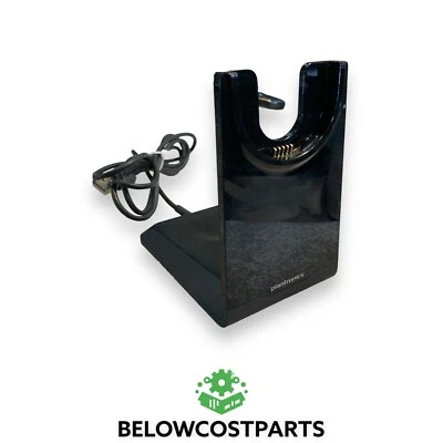 Plantronics 203079-101 Black Voyager Focus B825 Desk USB Charging Stand Base - Image 1 of 3