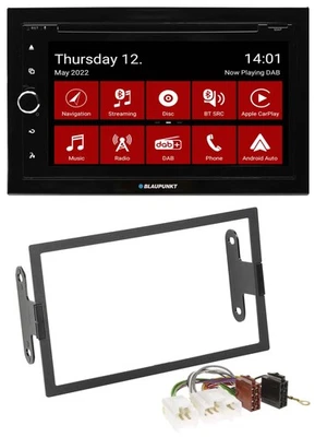 Blaupunkt MP3 DVD Bluetooth DAB 2DIN USB Autoradio für Nissan Pathfinder Quest S - Bild 1 von 4