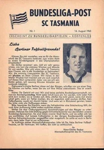 Fussball-Programmheft 65/66 Liga Tasmania 1900 Berlin - Karlsruher SC - Picture 1 of 1
