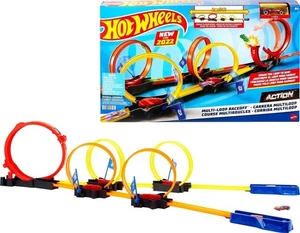 Hot Wheels Multi-Loop Raceoff Playset - Picture 1 of 6