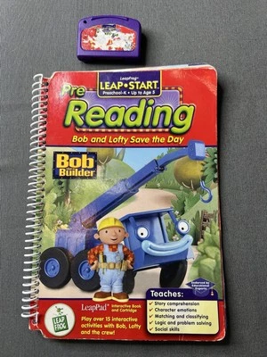 LeapFrog Leap Start Pre Reading Bob And Lofty Save The Day Bob The Builder  - Image 1 of 3