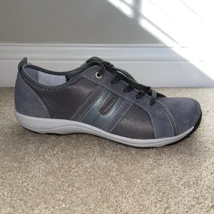 Dansko Women’s Comfort Walking Sneakers Gray Leather Size 39 - Picture 1 of 7
