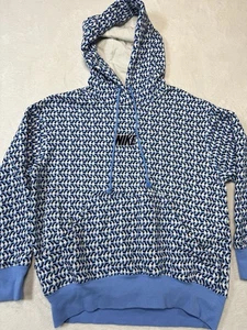Nike Sportswear Blue& White Phoenix Fleece x Nike United Oversized Hoodie XS - Picture 1 of 8