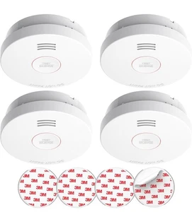 SITERLINK Smoke Detectors 10 Year Battery Operated,UL217-9th Listed Smoke Ala... - Picture 1 of 13