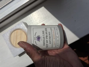 Smells Like Not My Problem Anymore Scented Candles - Cool retirement gift for... - Picture 1 of 9
