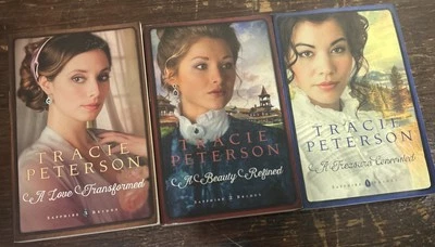 Tracie Peterson 3 Sapphire Brides Set Christian Historical Romance Paperback Foto 1 de 4