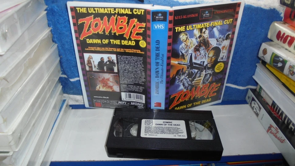 VHS - ZOMBIE DAWN OF DEAD - THE ULTIMATE FINAL CUT - ASTRO RARITÄT - Bild 1 von 1