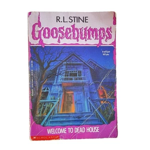R. L. Stine Goosebumps #1 Unnumbered 1st Edition/7th Print Welcome To Dead House - Imagen 1 de 10