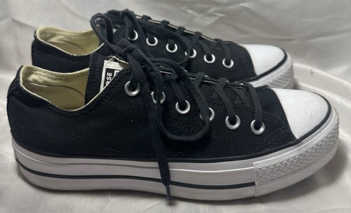 Converse All Star Lift OX taglia 8 nere